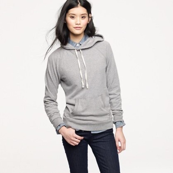 J. Crew Tops - JCrew Ultra-Knit Pullover Hoodie